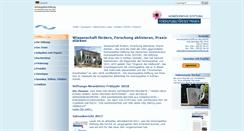 Desktop Screenshot of homoeopathie-stiftung.de
